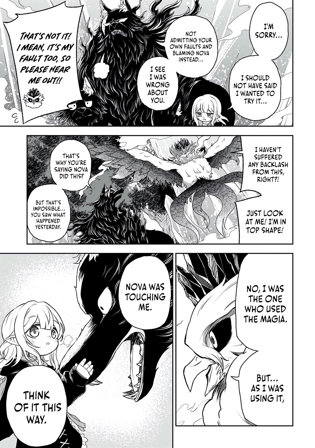 Halaman dari Mamono no Mori no Shojo Nova Chapter 2