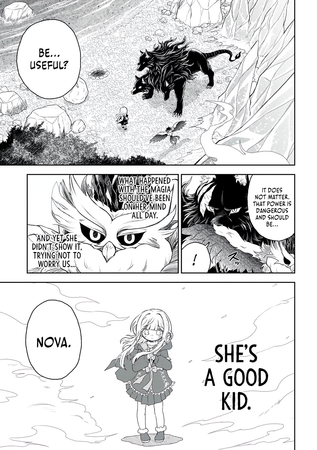 Halaman dari Mamono no Mori no Shojo Nova Chapter 2