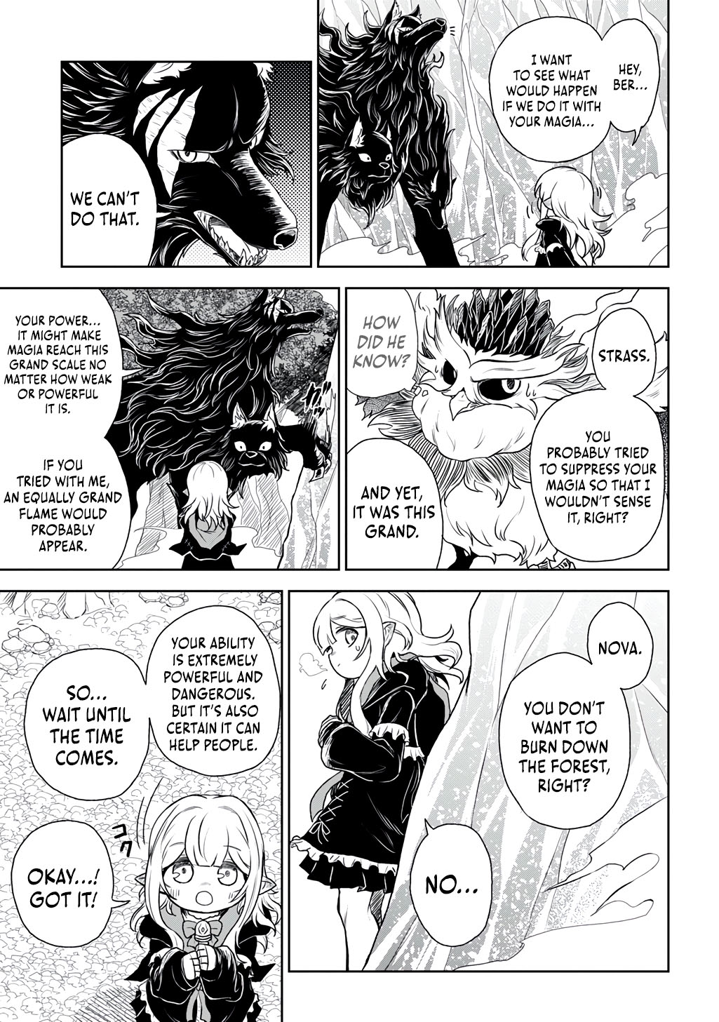 Halaman dari Mamono no Mori no Shojo Nova Chapter 2