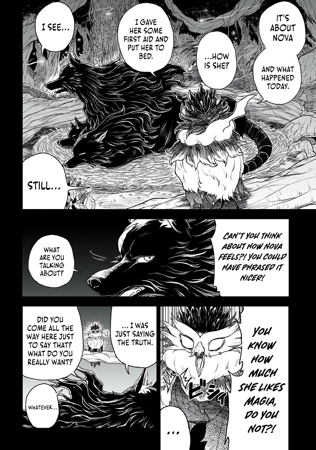 Halaman dari Mamono no Mori no Shojo Nova Chapter 2