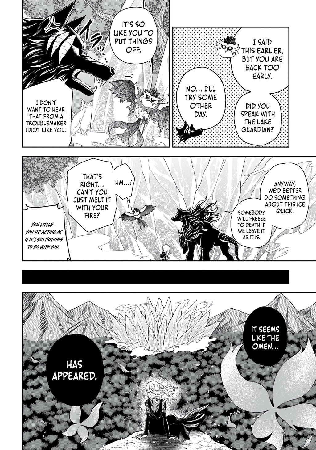 Halaman dari Mamono no Mori no Shojo Nova Chapter 2