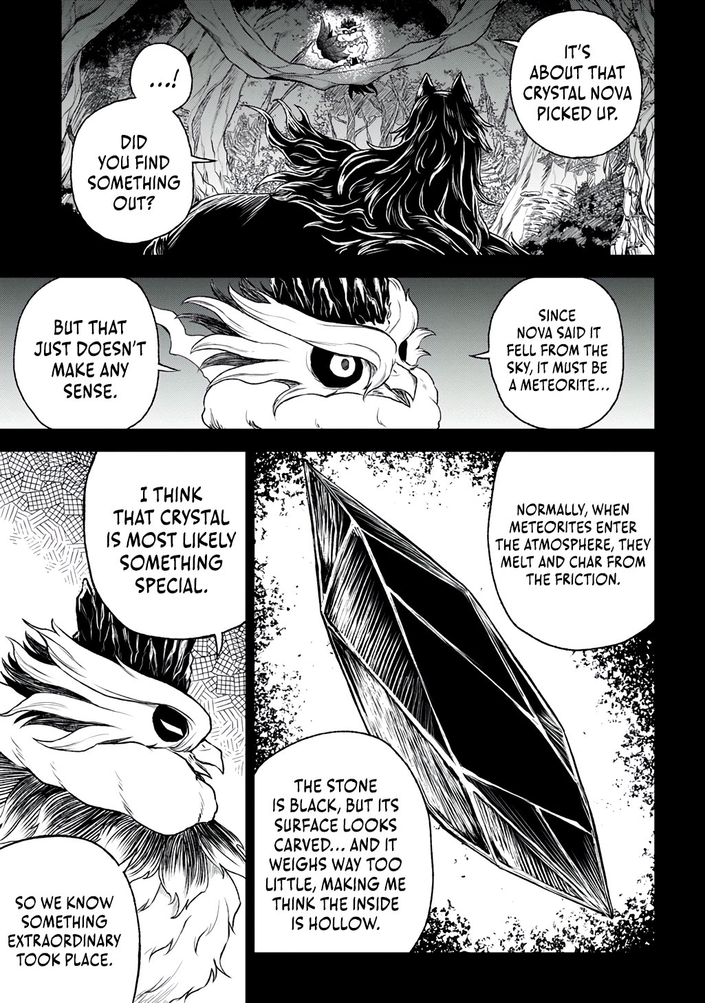 Halaman dari Mamono no Mori no Shojo Nova Chapter 2