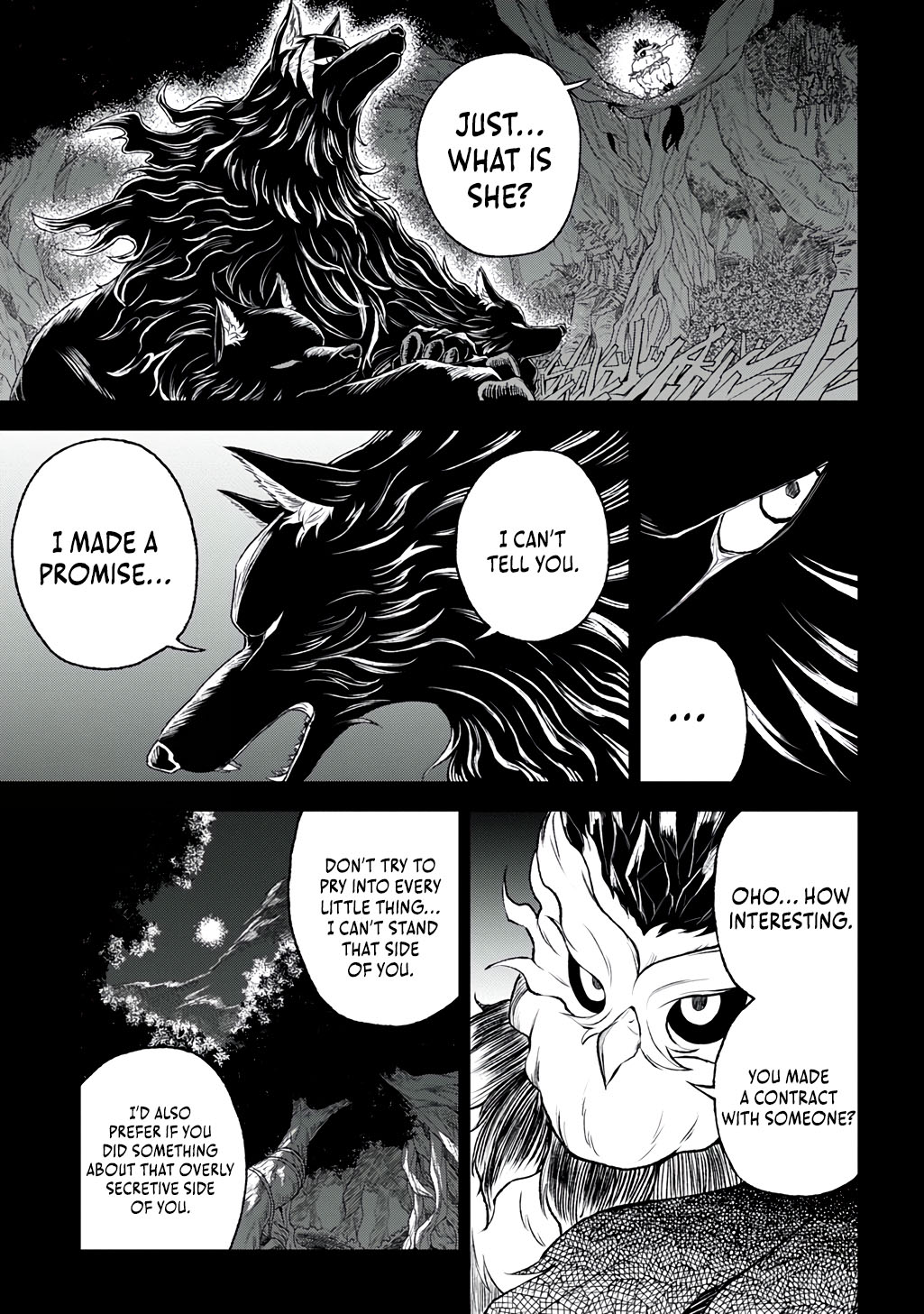 Halaman dari Mamono no Mori no Shojo Nova Chapter 2