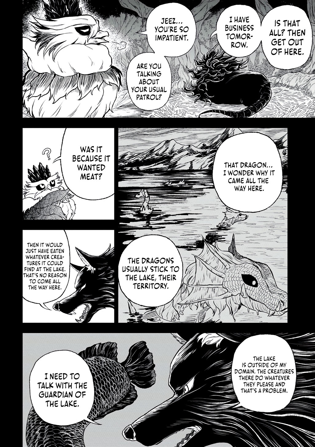 Halaman dari Mamono no Mori no Shojo Nova Chapter 2