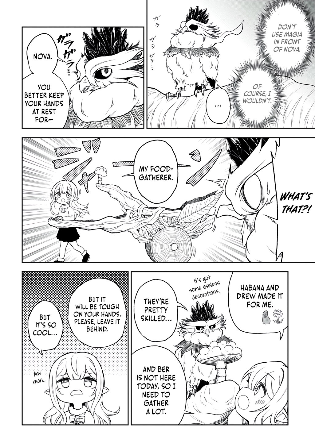 Halaman dari Mamono no Mori no Shojo Nova Chapter 2