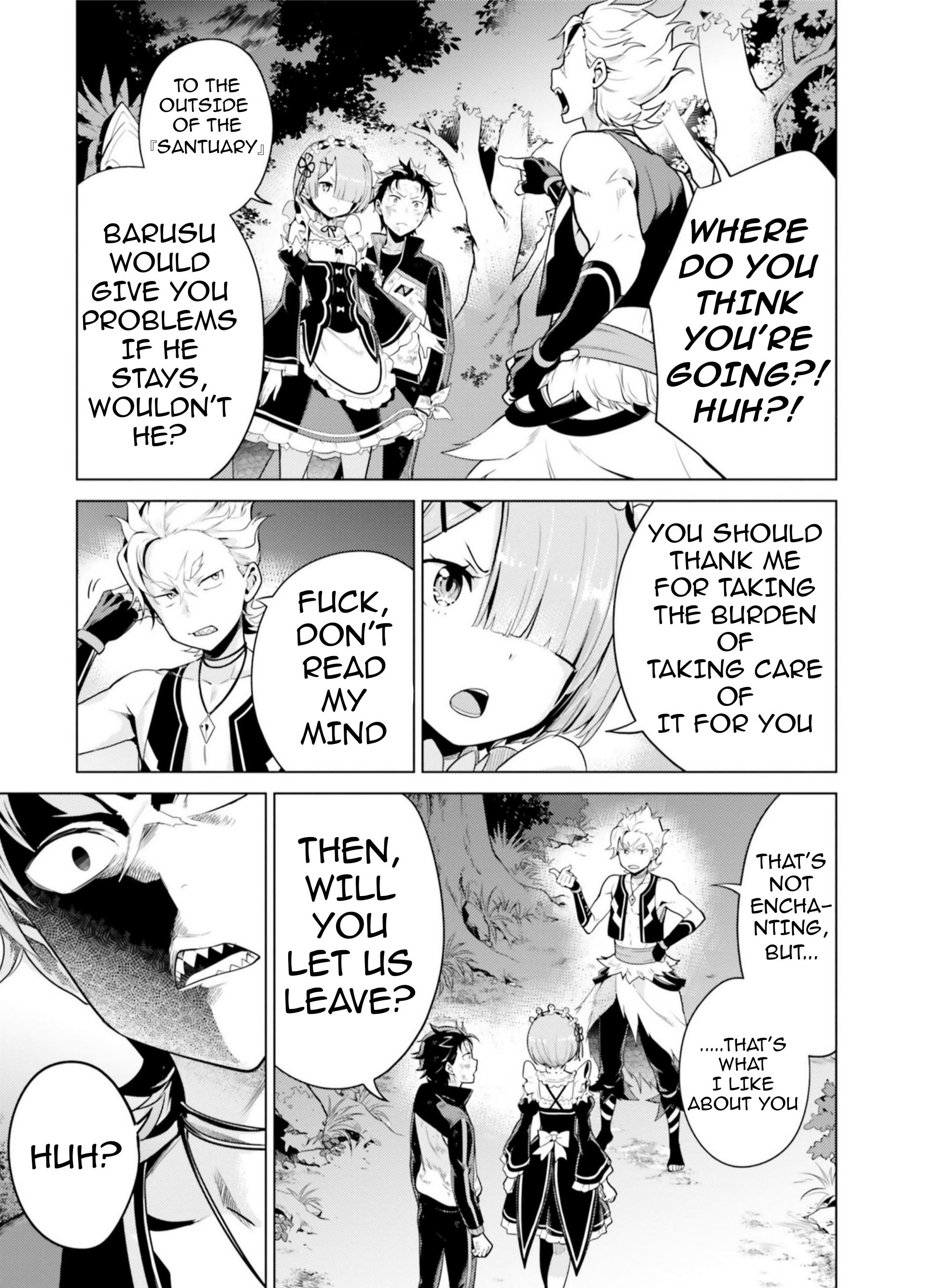 Halaman dari Re:Zero kara Hajimeru Isekai Seikatsu: Dai 4-shou—Seiiki to Gouyoku no Majo Chapter 19.2