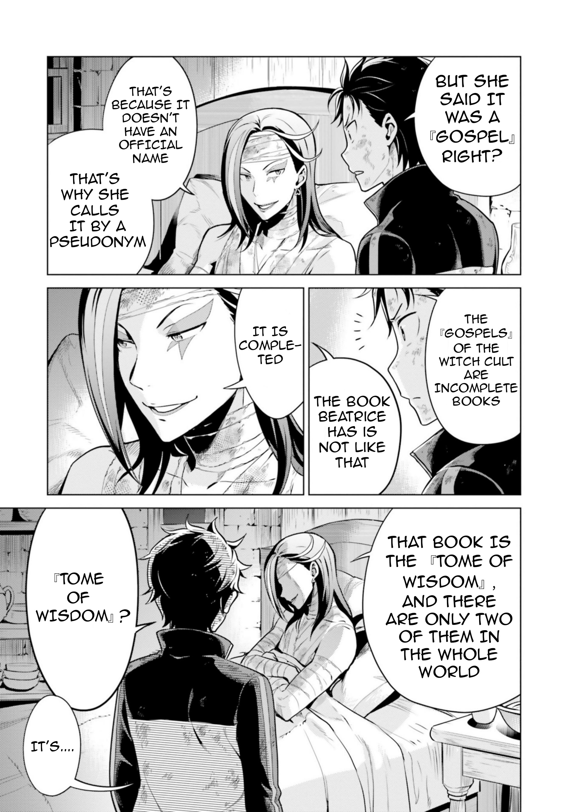 Halaman dari Re:Zero kara Hajimeru Isekai Seikatsu: Dai 4-shou—Seiiki to Gouyoku no Majo Chapter 19.2