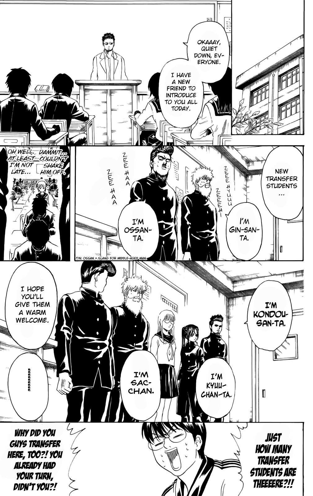 Halaman dari Gintama Chapter 292