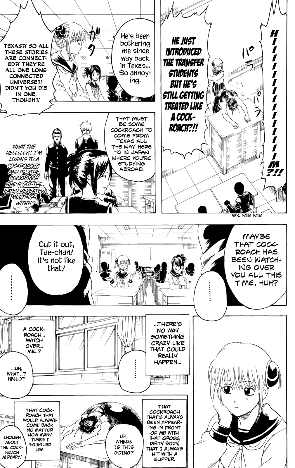 Halaman dari Gintama Chapter 292