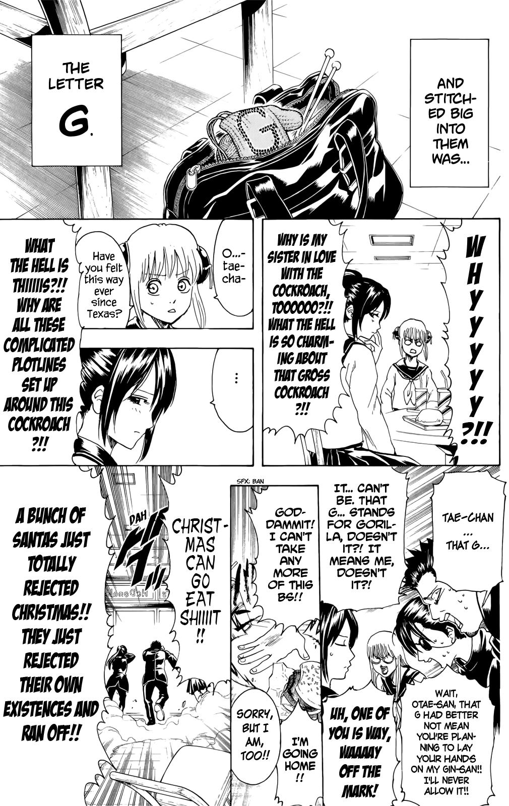 Halaman dari Gintama Chapter 292
