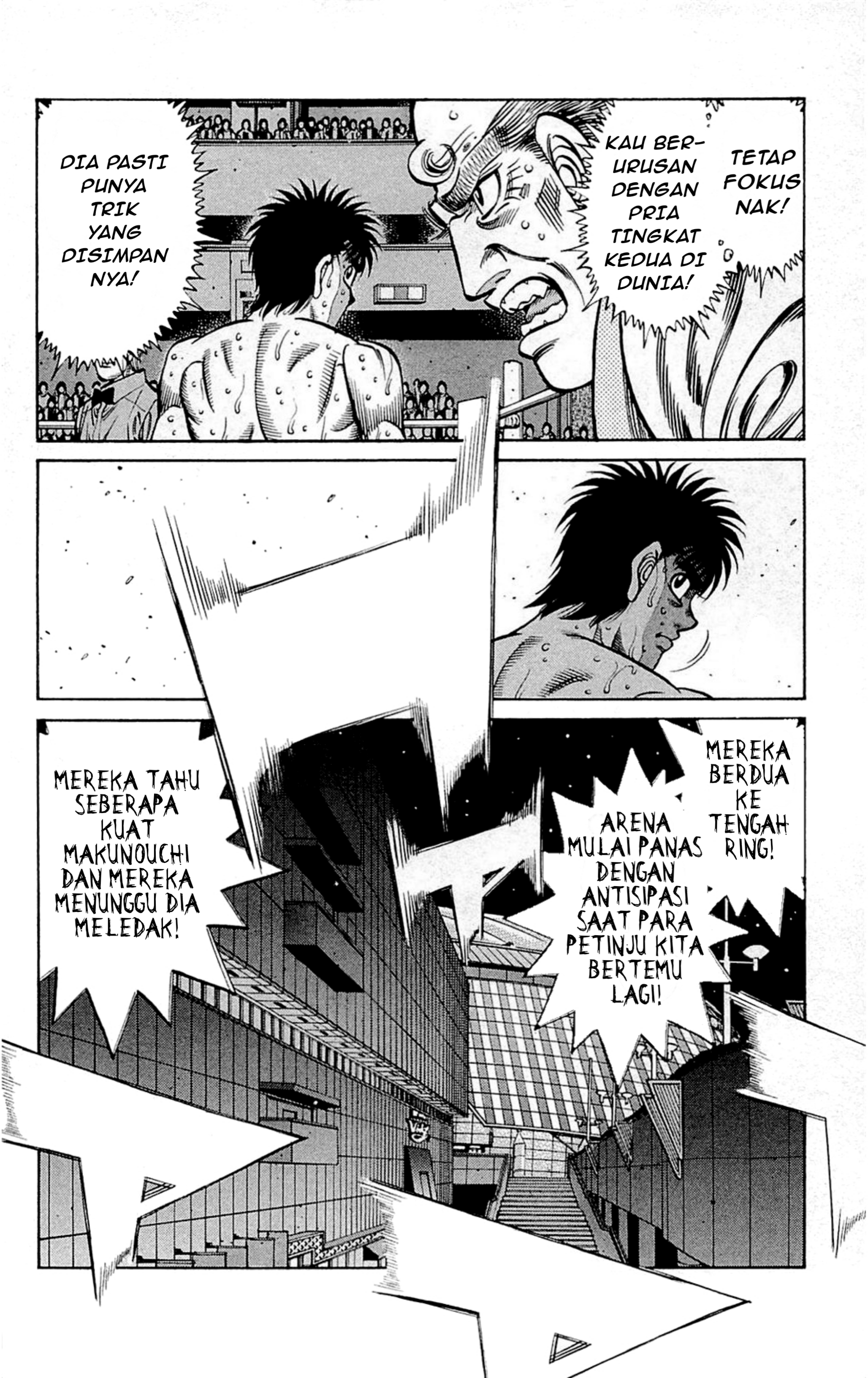 Hajime no Ippo Chapter 1040 - halaman 3