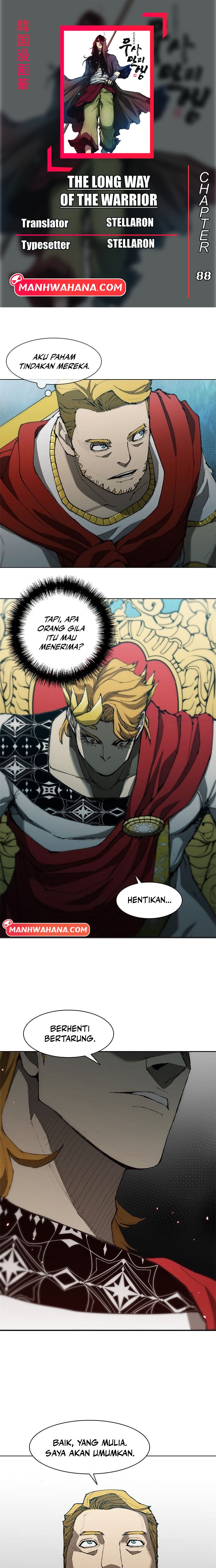 The Long Way of the Warrior Chapter 88 - halaman 1