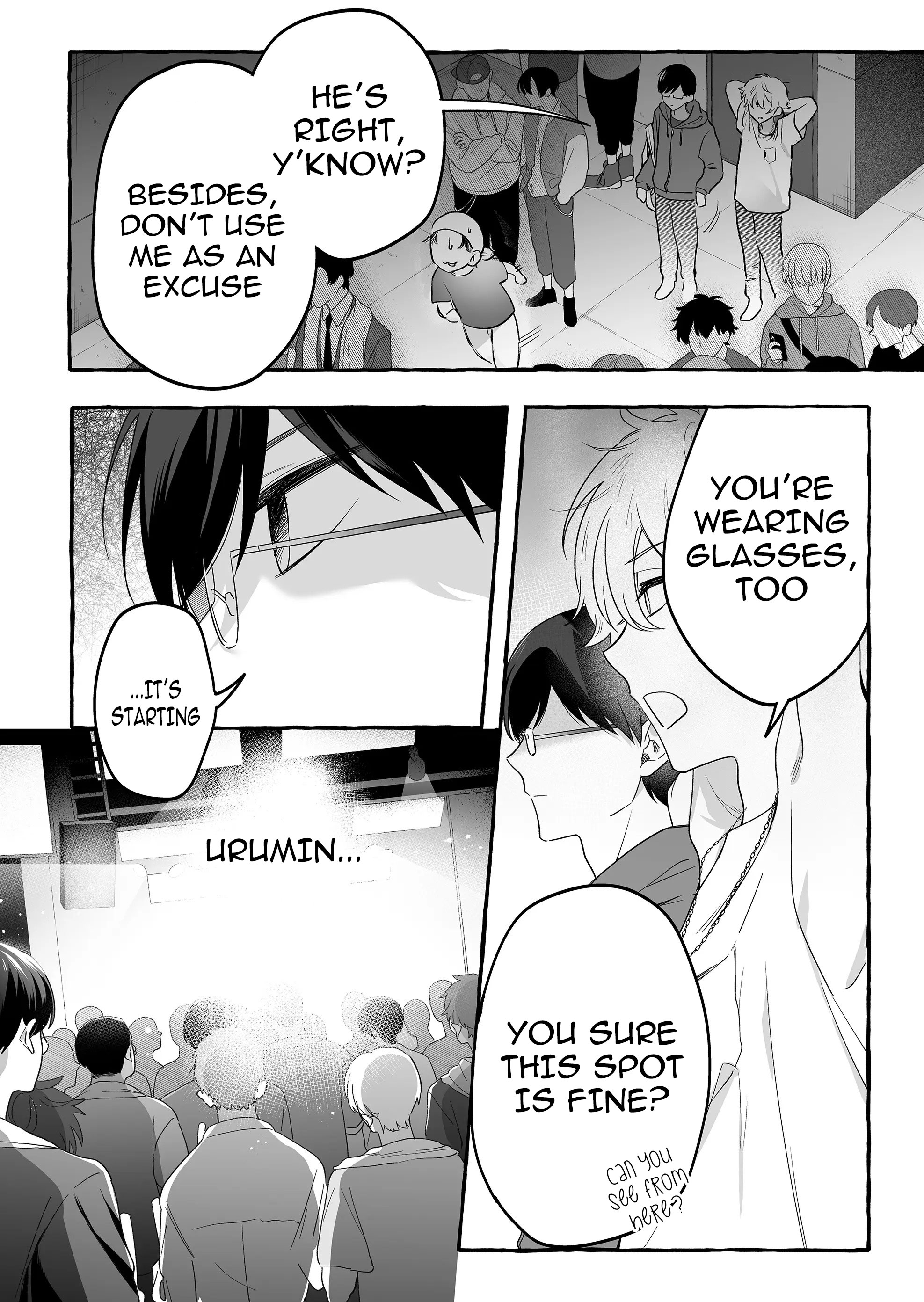 Halaman dari Damedol to Sekai ni Hitori Dake no Fan Chapter 25