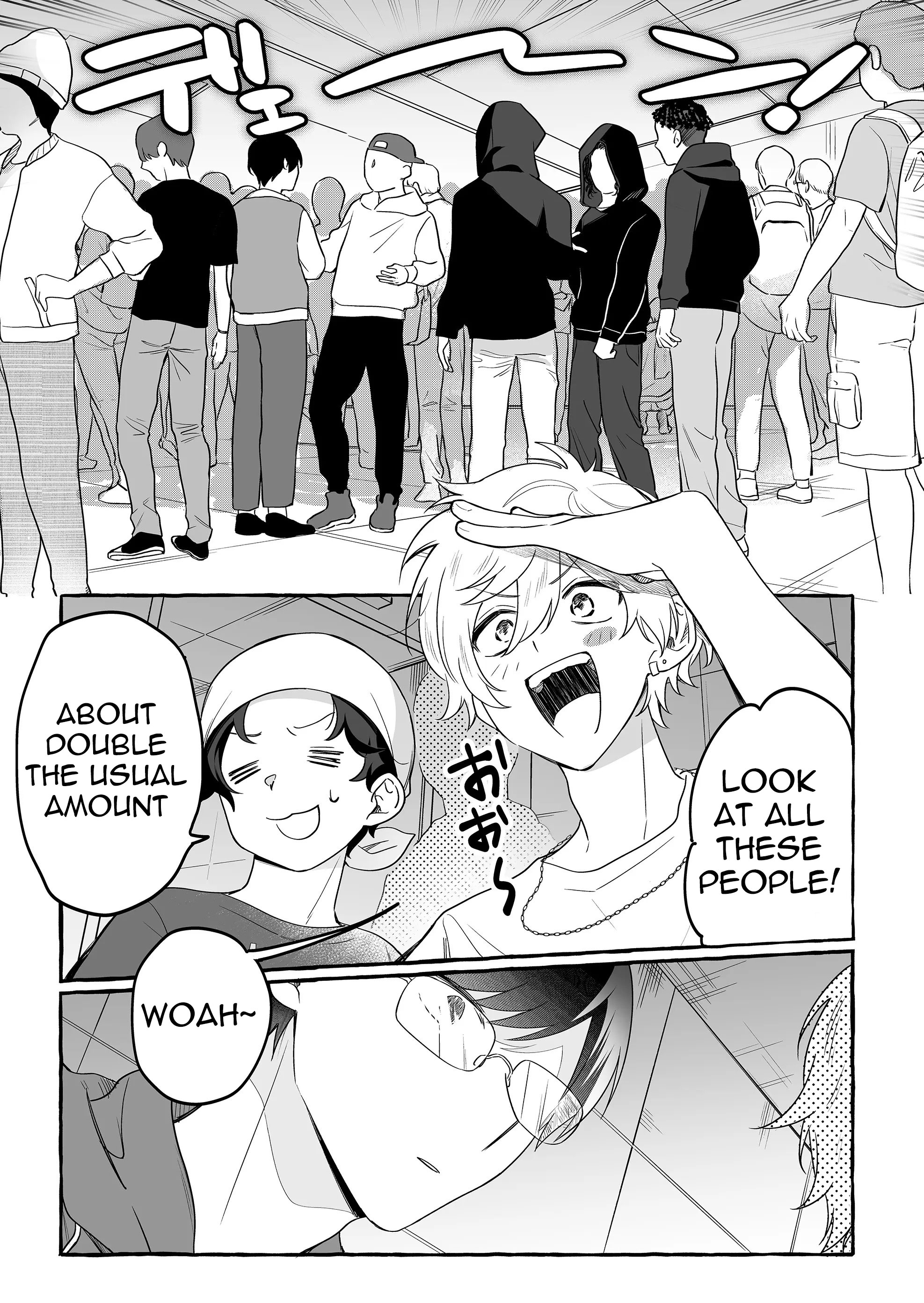 Halaman dari Damedol to Sekai ni Hitori Dake no Fan Chapter 25