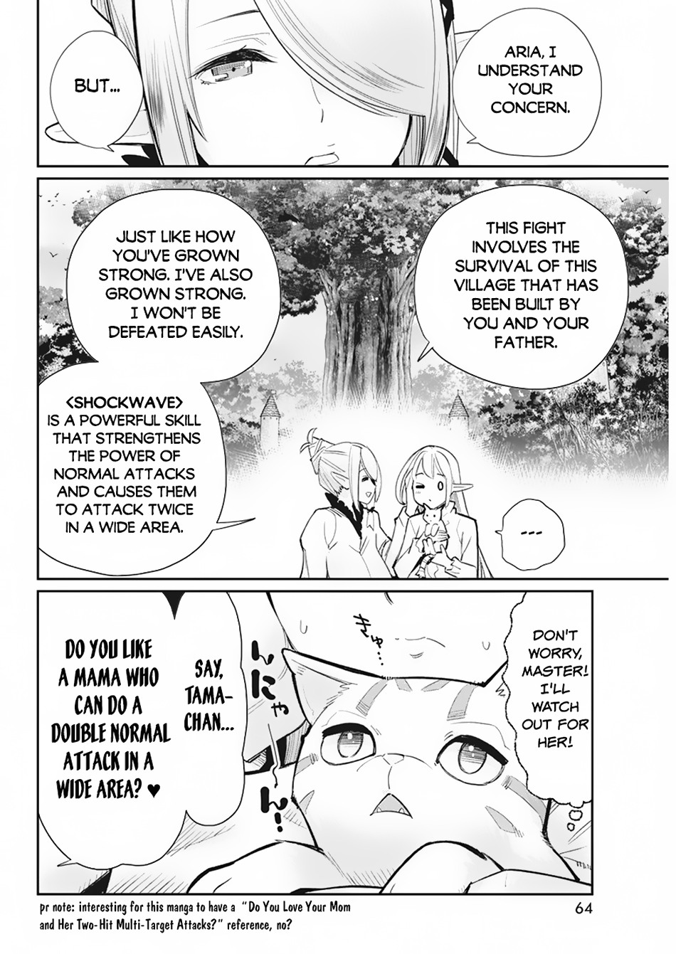 Halaman dari S-Rank Monster no "Behemoth" Dakedo, Neko to Machigawarete Elf Musume no Pet to Shite Kurashitemasu Chapter 55