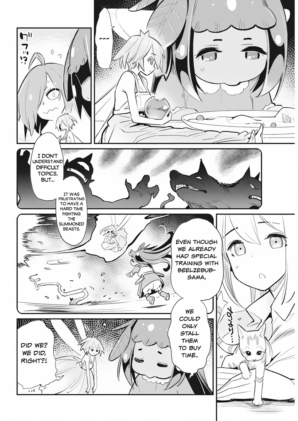 Halaman dari S-Rank Monster no "Behemoth" Dakedo, Neko to Machigawarete Elf Musume no Pet to Shite Kurashitemasu Chapter 55