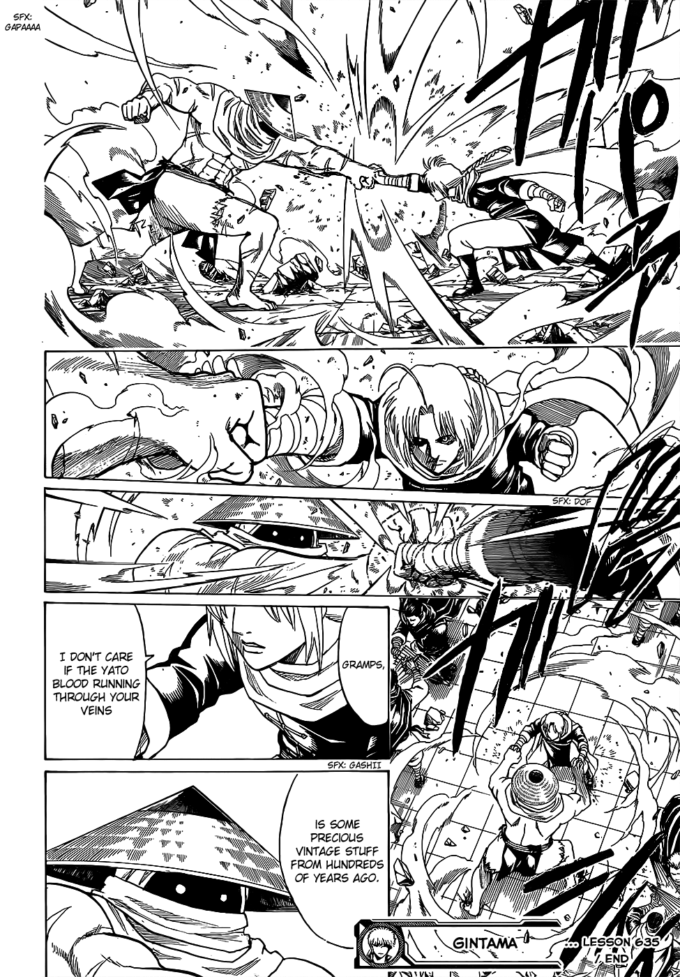 Halaman dari Gintama Chapter 635