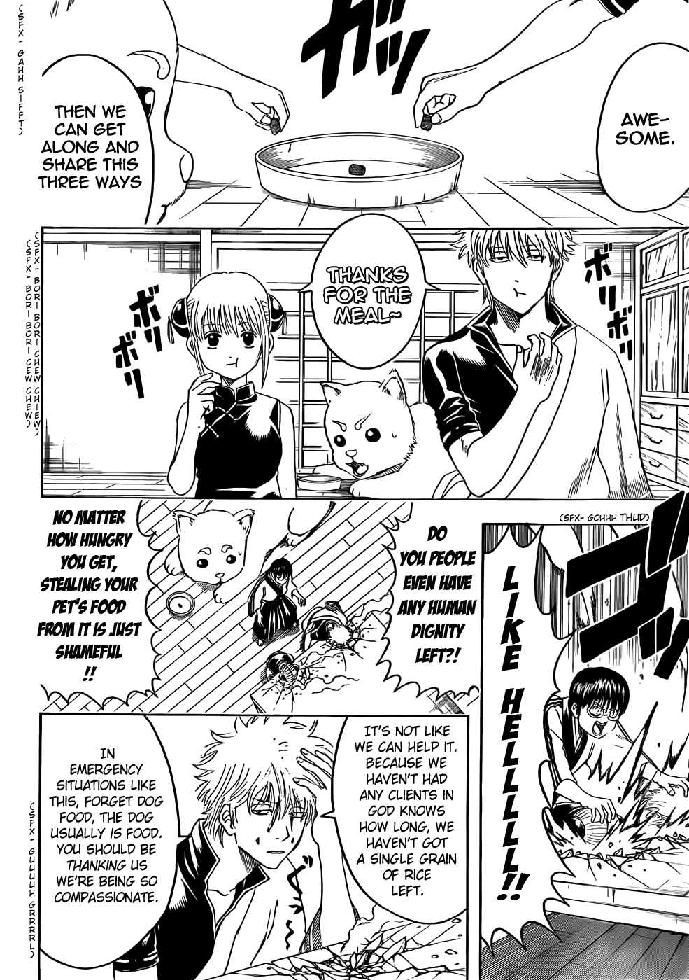 Halaman dari Gintama Chapter 401