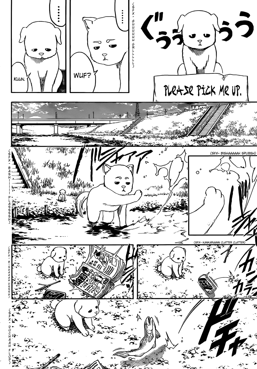 Halaman dari Gintama Chapter 401