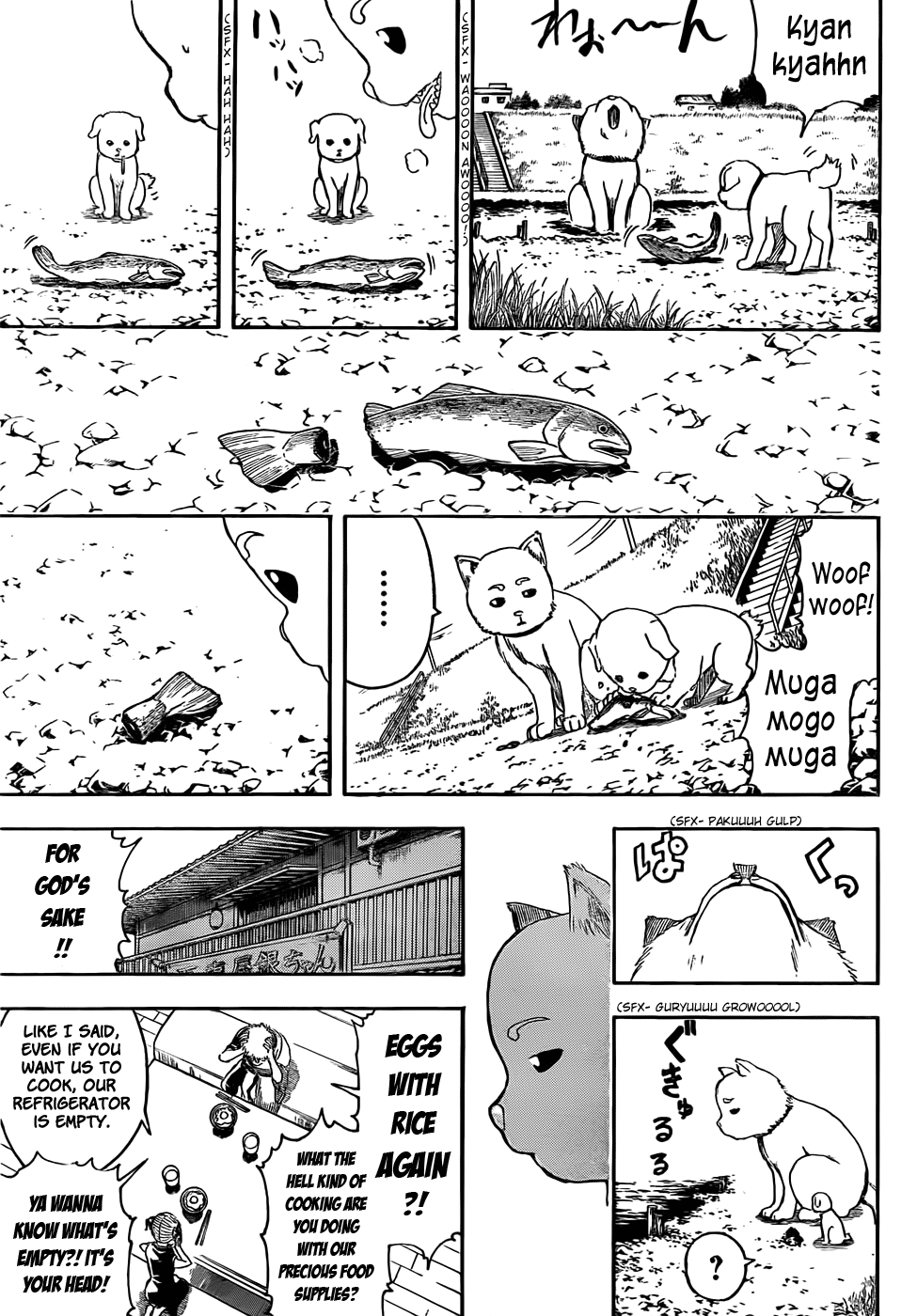 Halaman dari Gintama Chapter 401