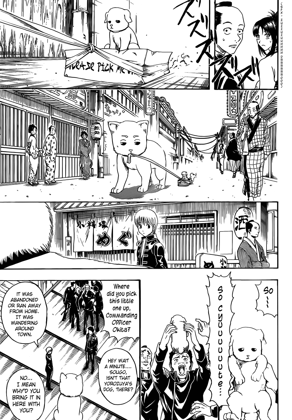 Halaman dari Gintama Chapter 401