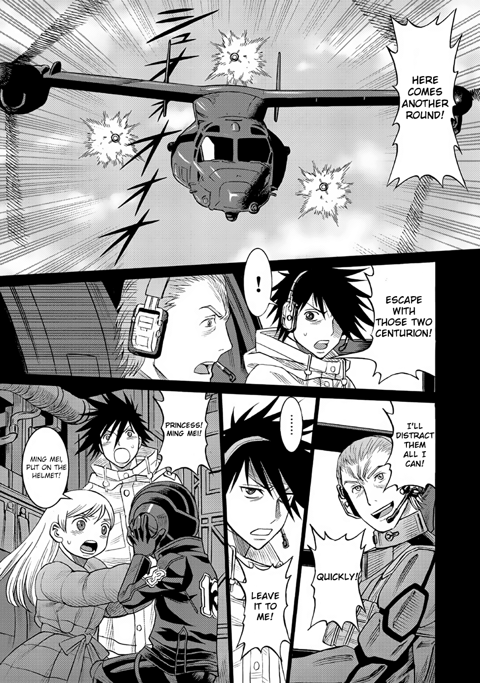 Halaman dari Dance in the Vampire Bund A.S.O. Chapter 26