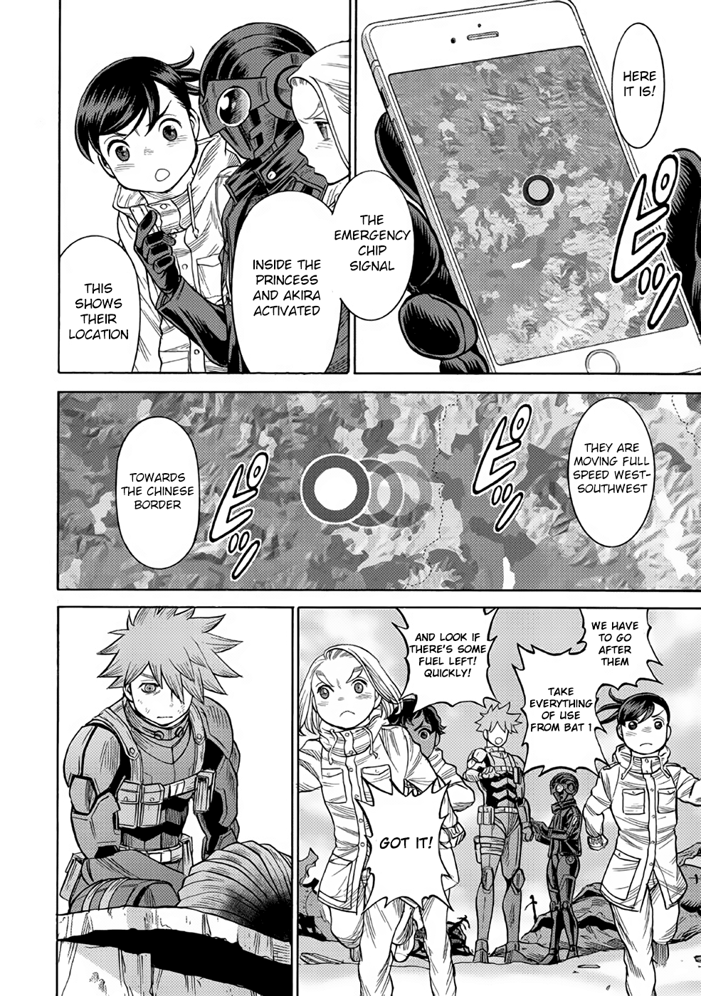 Halaman dari Dance in the Vampire Bund A.S.O. Chapter 26