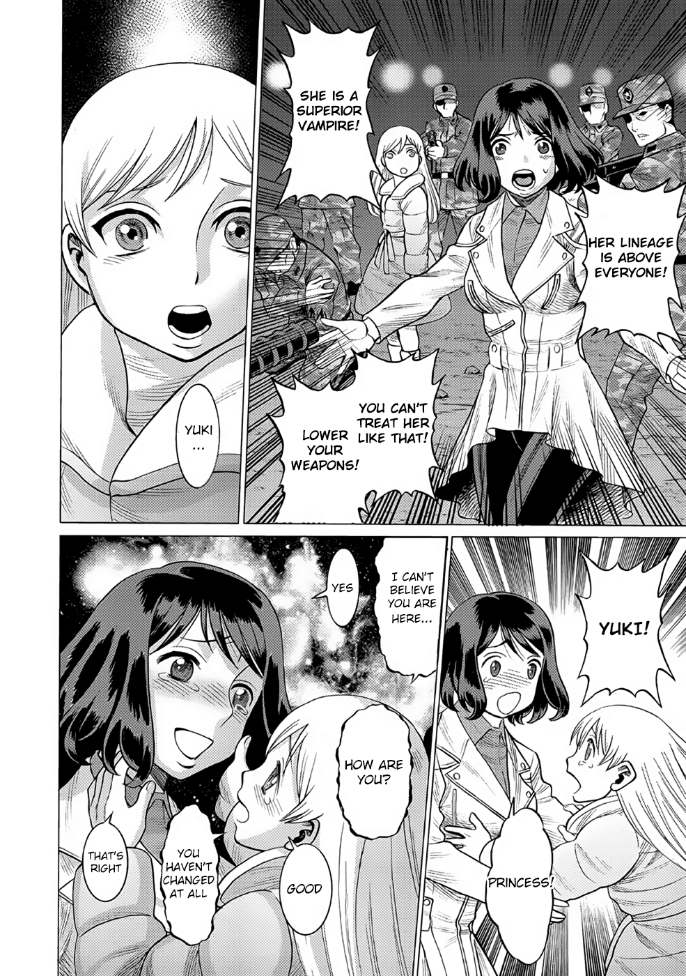 Halaman dari Dance in the Vampire Bund A.S.O. Chapter 26