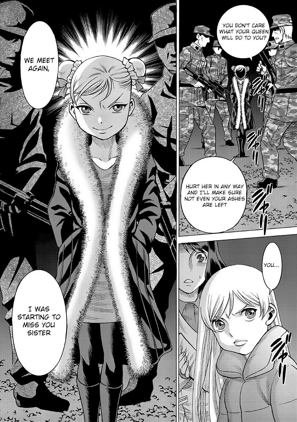 Halaman dari Dance in the Vampire Bund A.S.O. Chapter 26