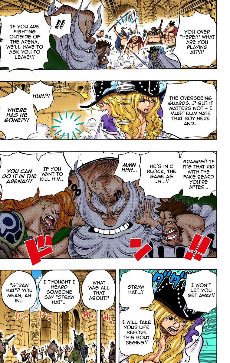 Halaman dari One Piece (Official Colored) Chapter 708
