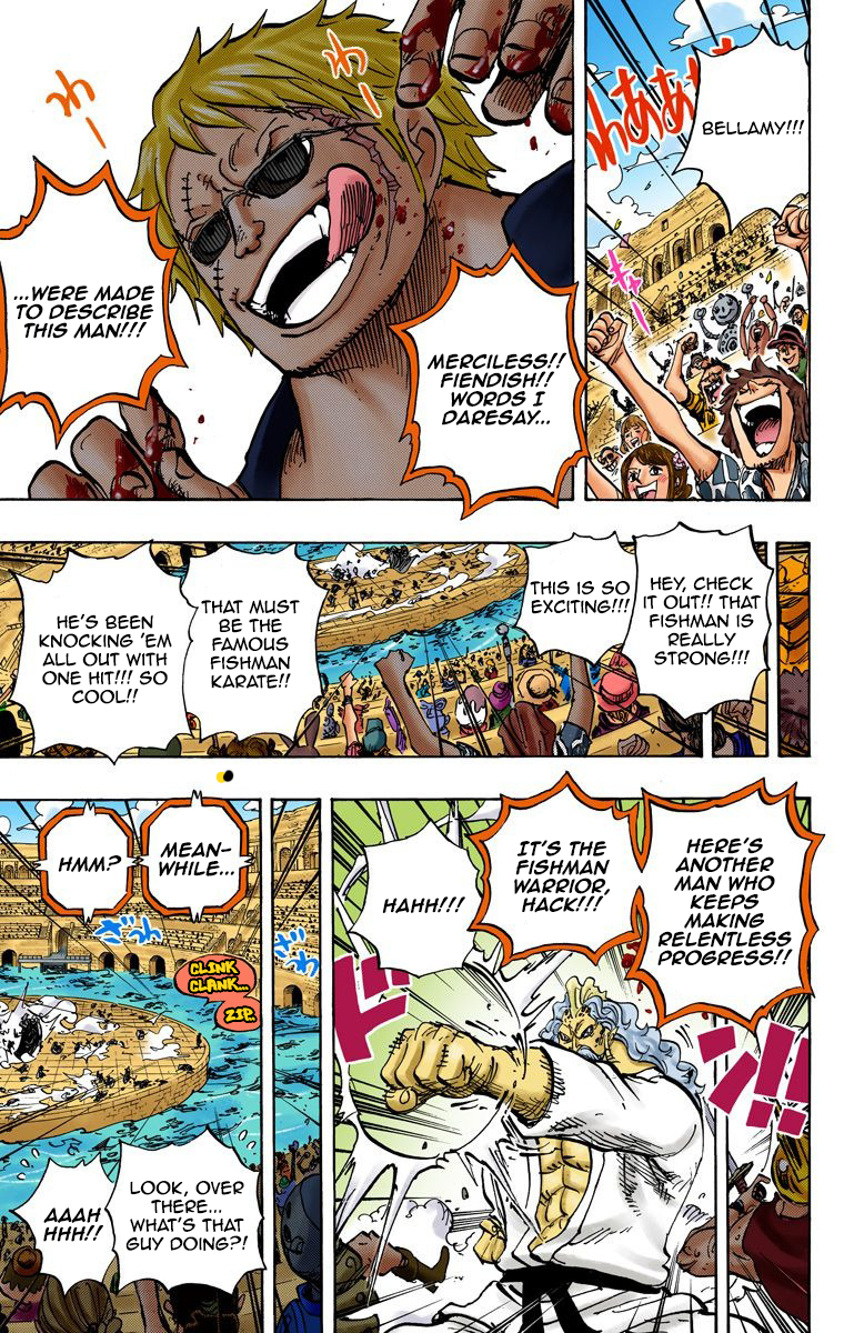 Halaman dari One Piece (Official Colored) Chapter 708
