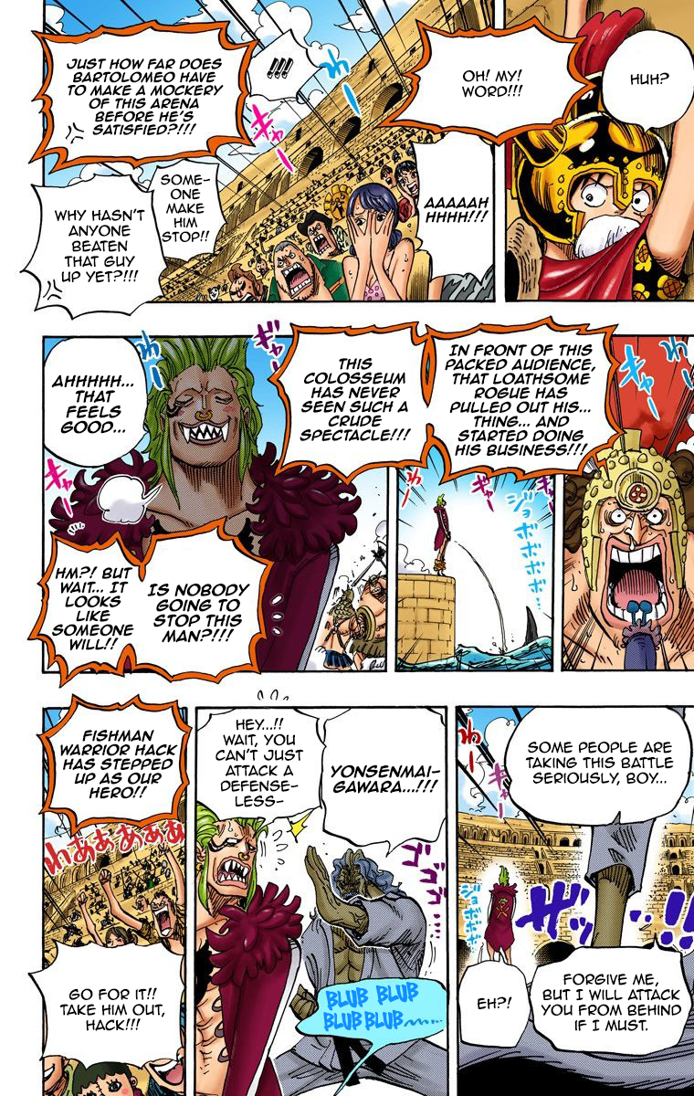 Halaman dari One Piece (Official Colored) Chapter 708
