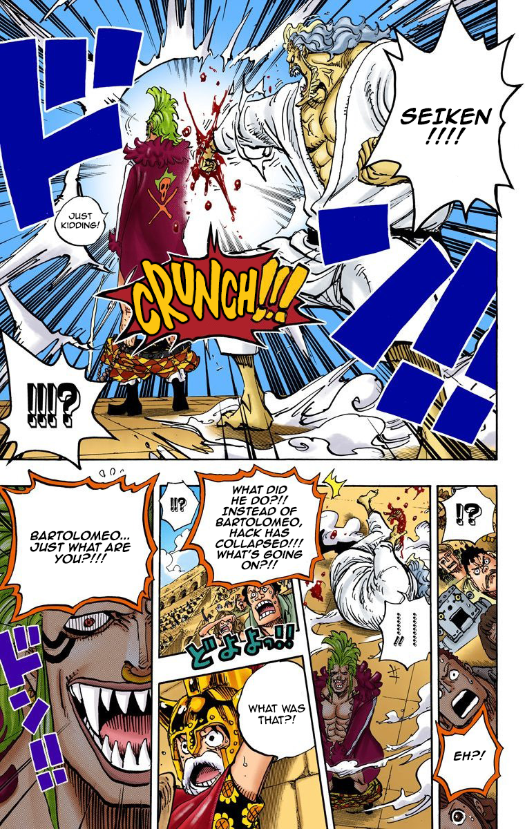 Halaman dari One Piece (Official Colored) Chapter 708