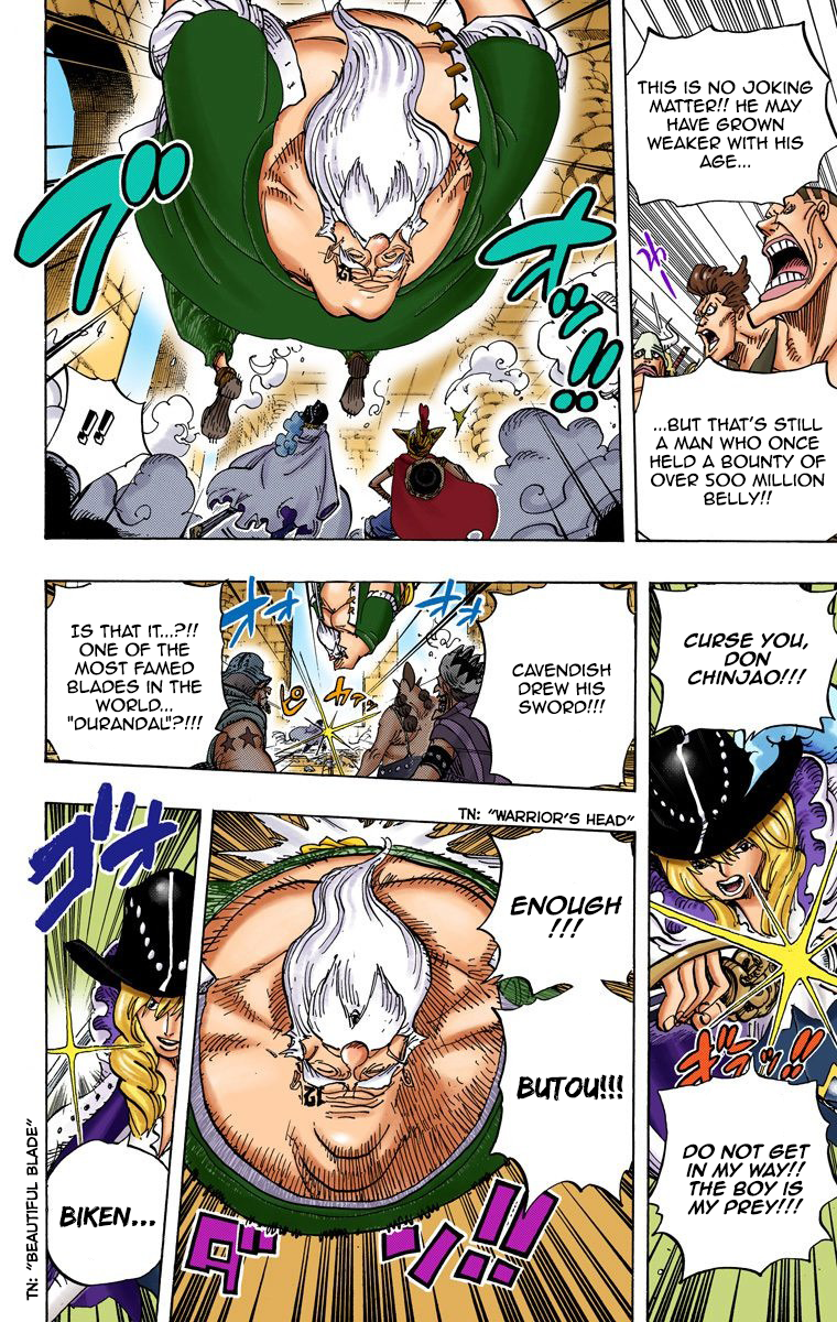 Halaman dari One Piece (Official Colored) Chapter 708