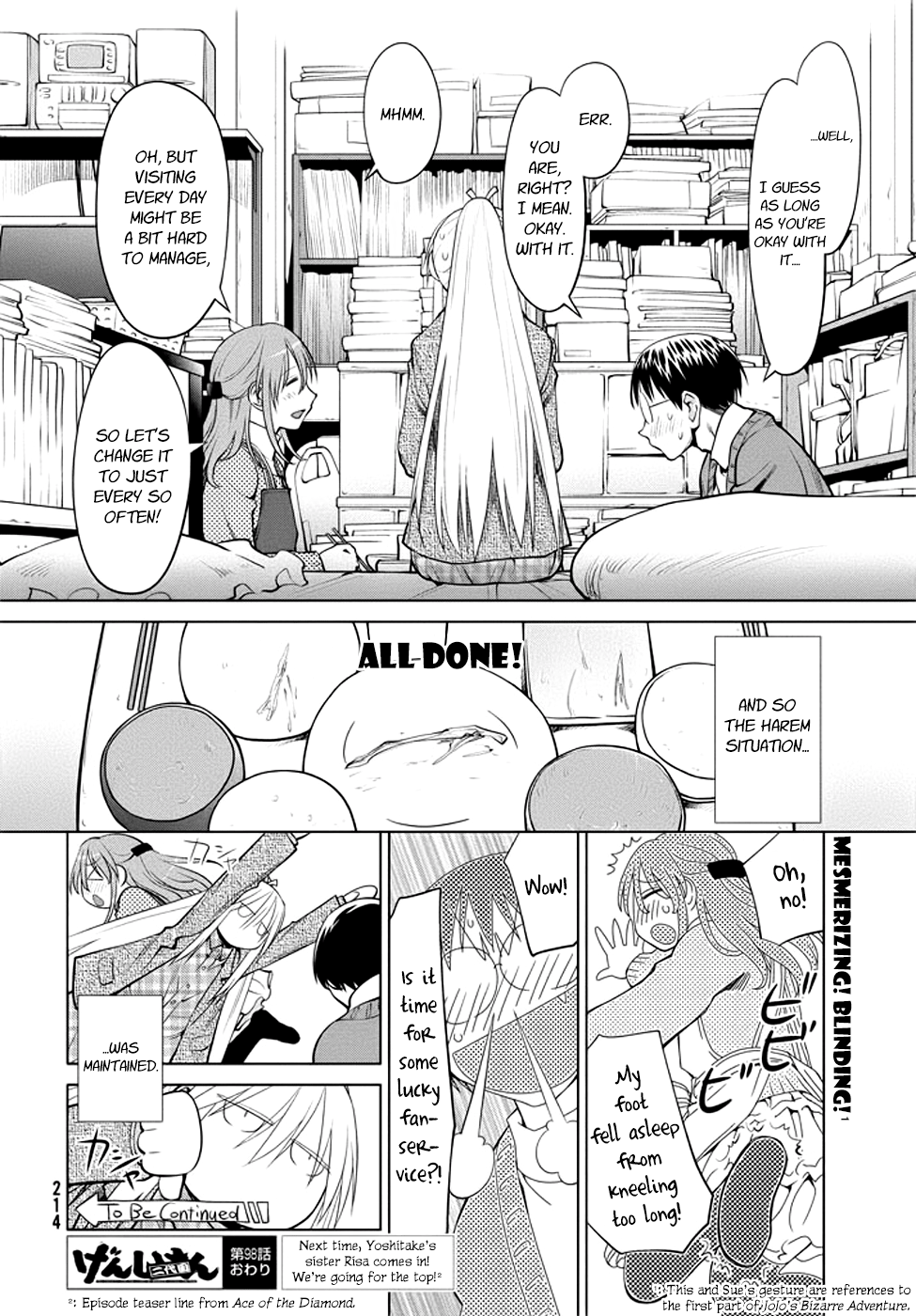 Halaman dari Genshiken Nidaime - The Society for the Study of Modern Visual Culture II Chapter 98