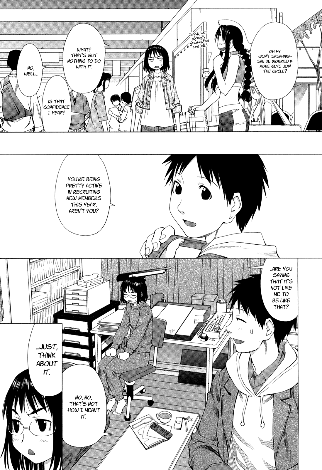 Halaman dari Genshiken Nidaime - The Society for the Study of Modern Visual Culture II Chapter 56