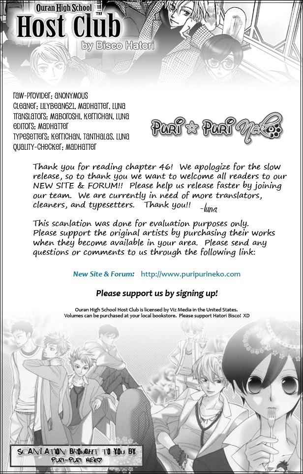 Halaman dari Ouran High School Host Club Chapter 46