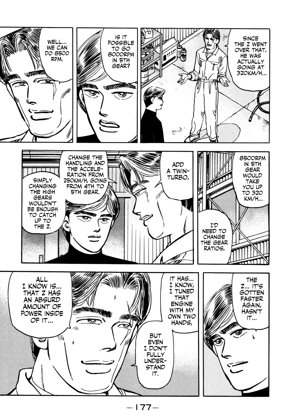 Halaman dari Wangan Midnight Chapter 54