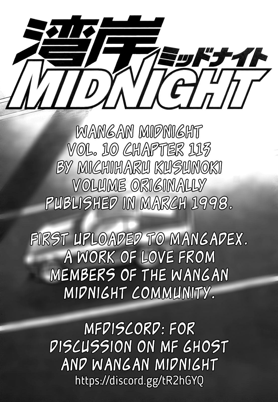 Halaman dari Wangan Midnight Chapter 113