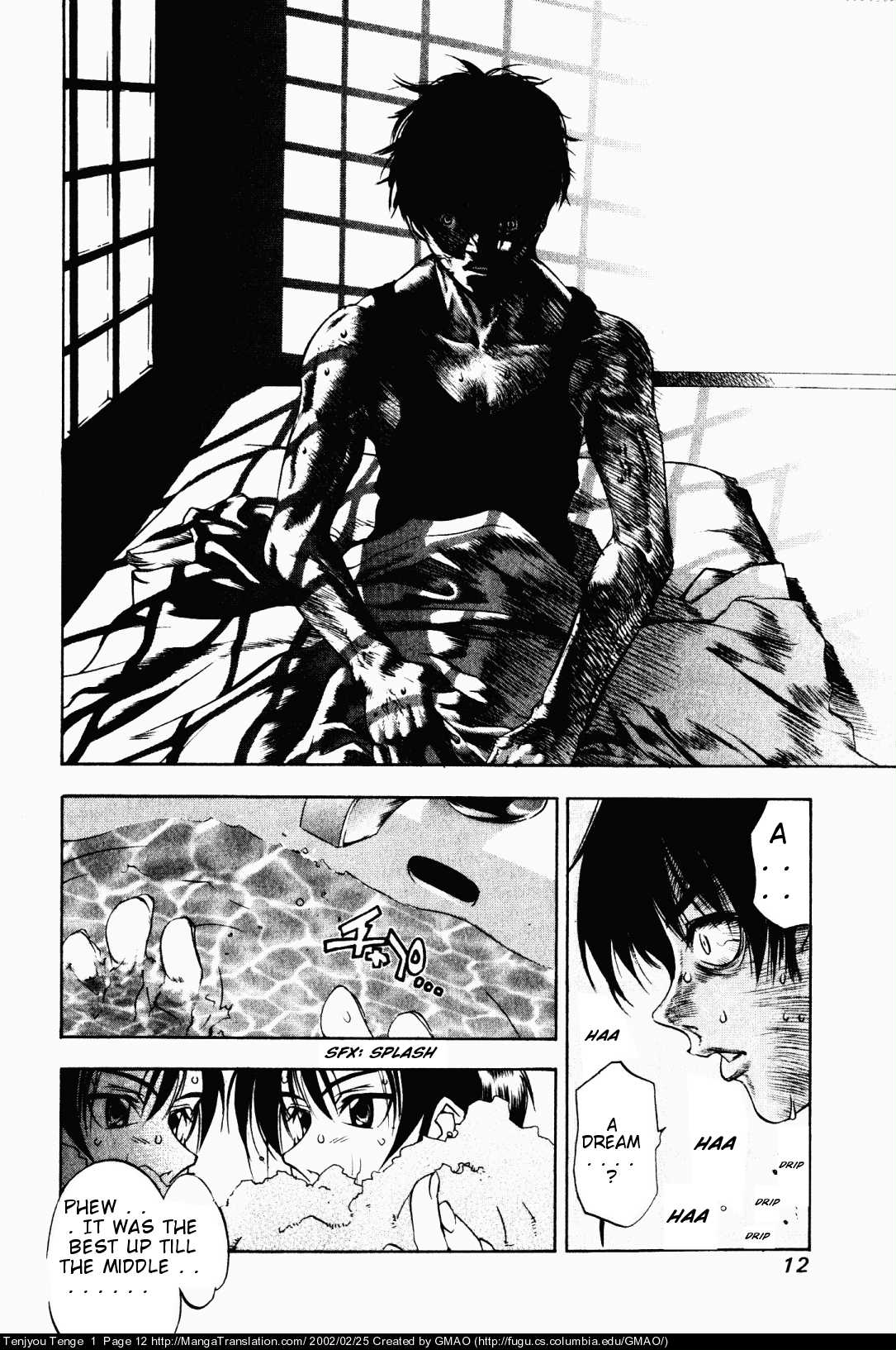 Halaman dari Tenjou Tenge Chapter 7