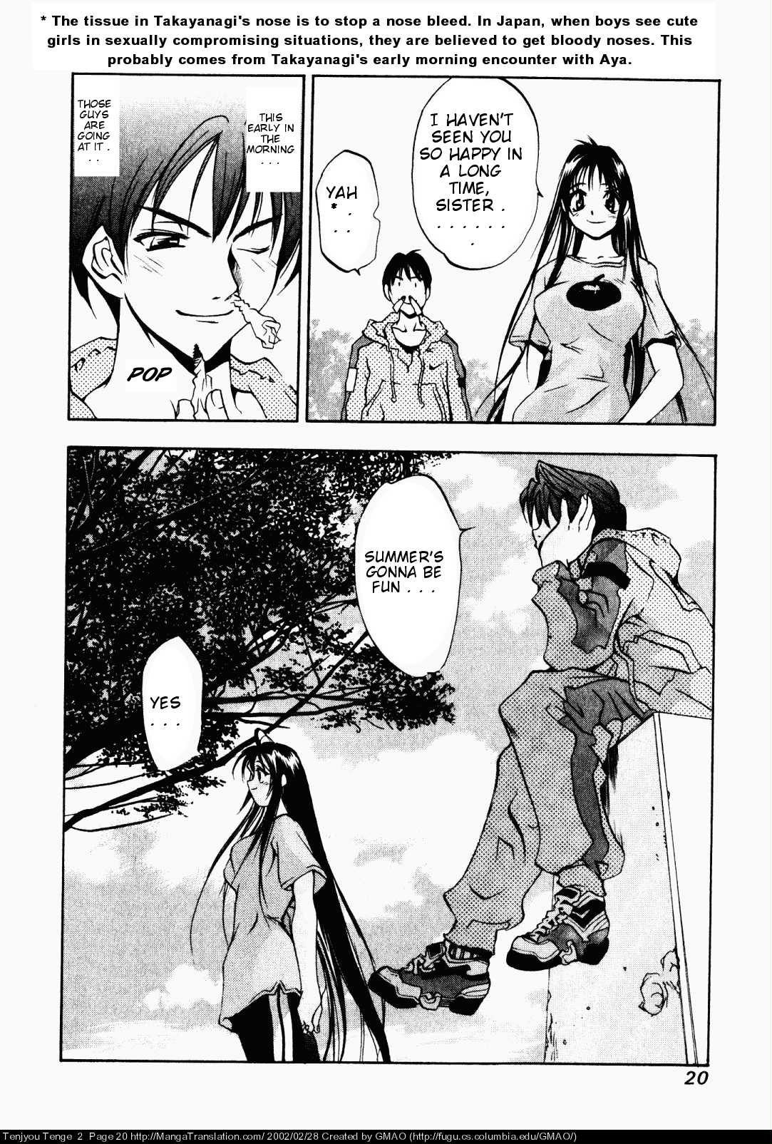 Halaman dari Tenjou Tenge Chapter 7