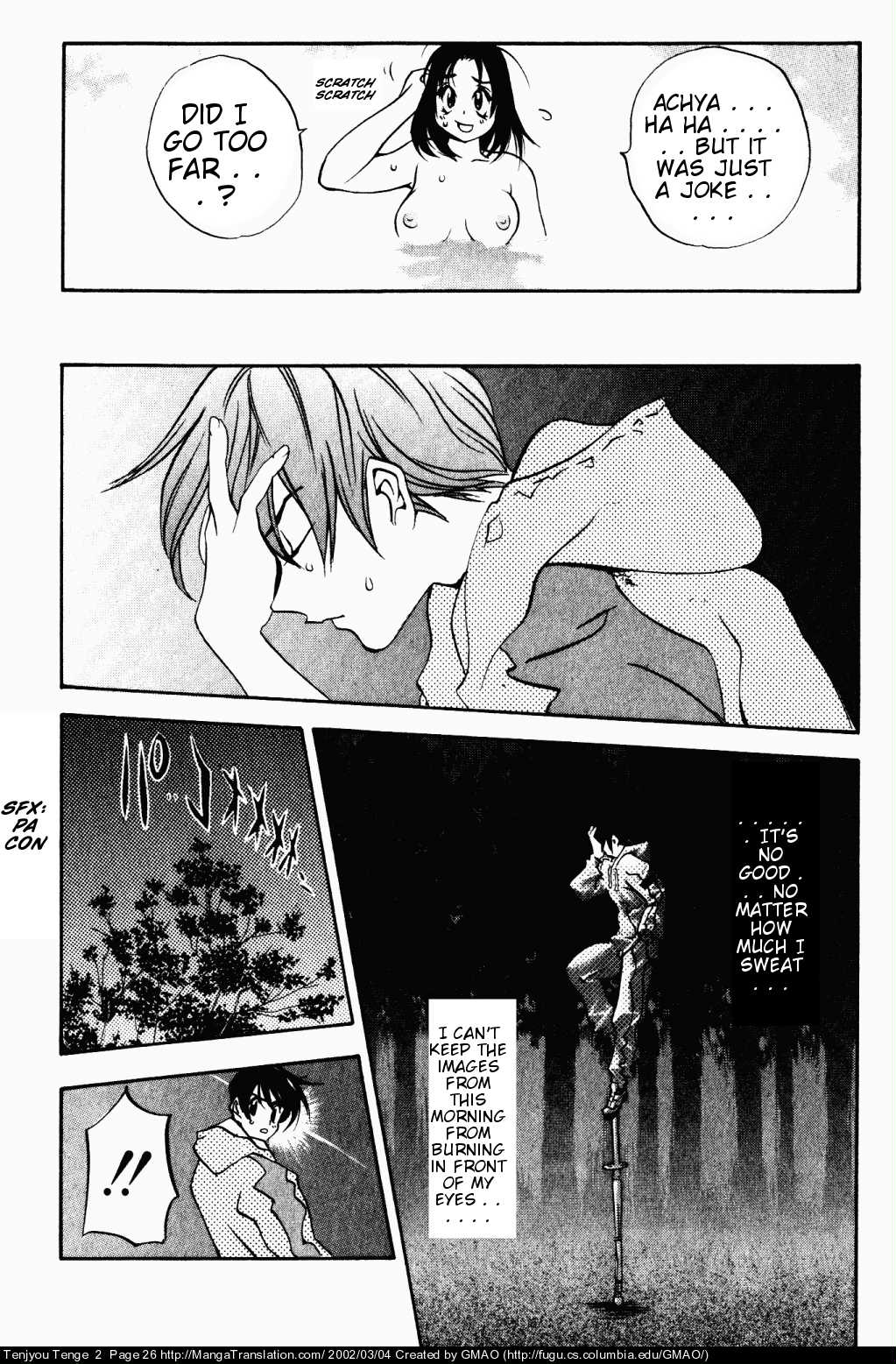 Halaman dari Tenjou Tenge Chapter 7