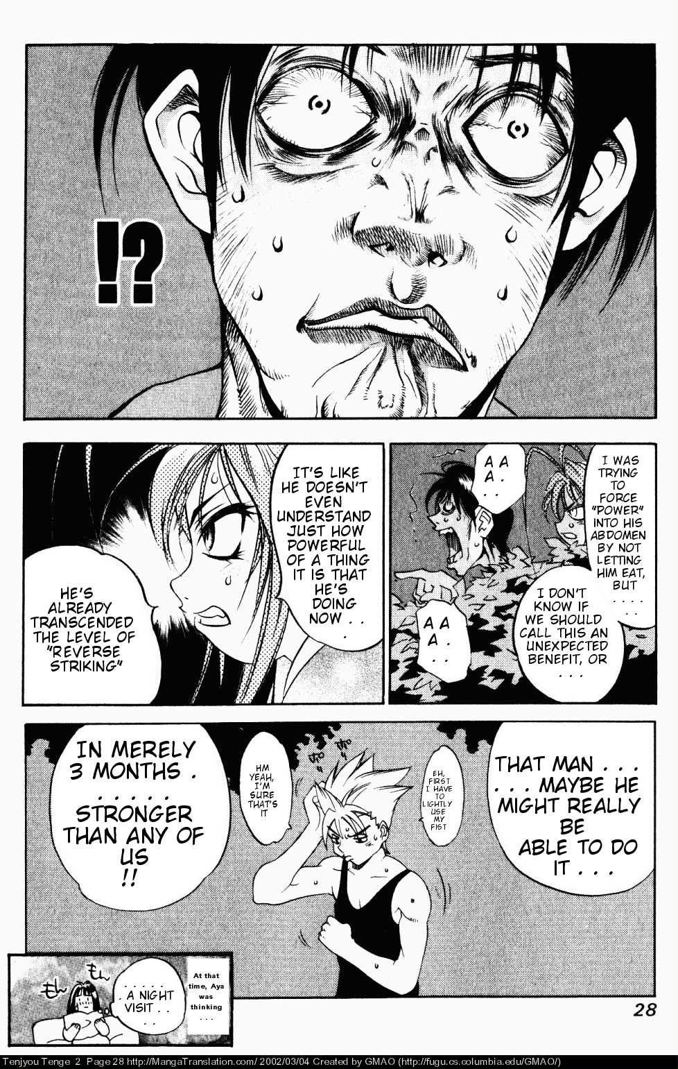 Halaman dari Tenjou Tenge Chapter 7