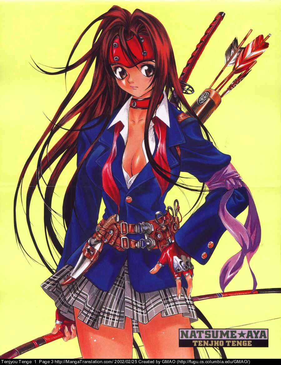 Halaman dari Tenjou Tenge Chapter 7