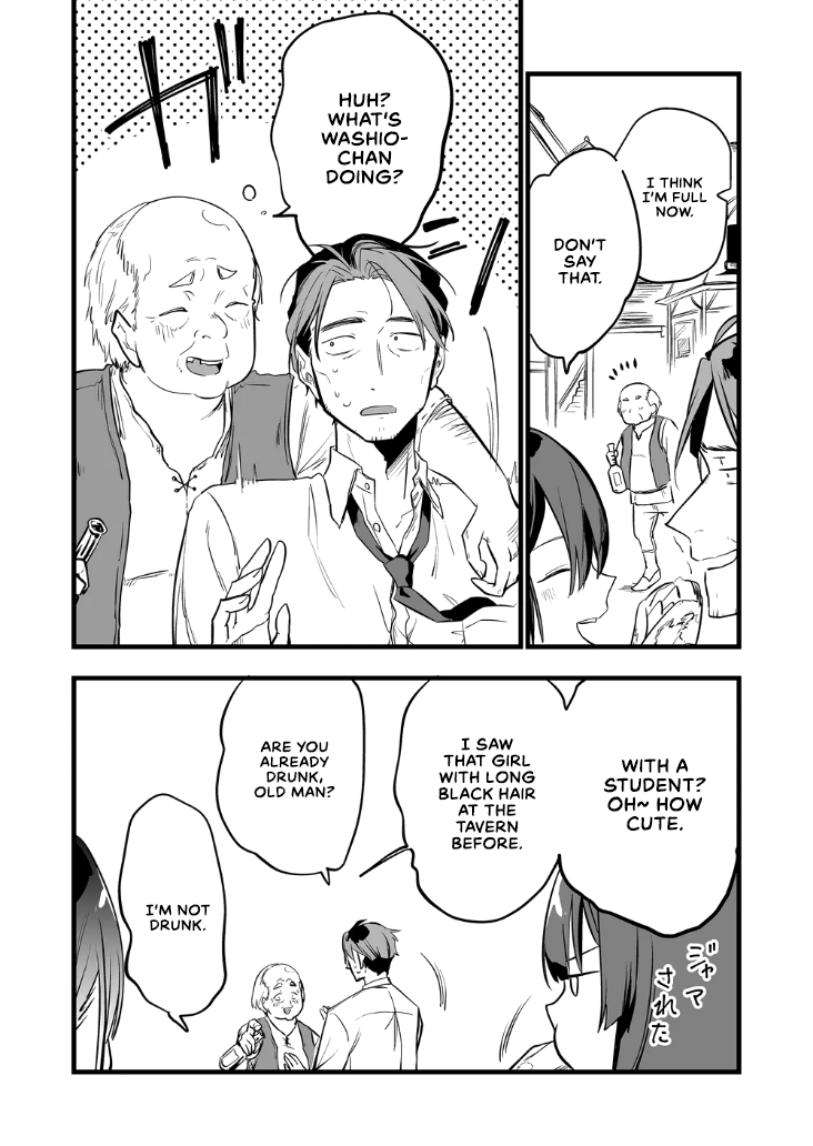 Halaman dari "Ano Toki Tasukete Itadaita Monster Musume desu." Isekai Ossan Kyoushi Totsuzen no Moteki ni Konwaku suru Chapter 10