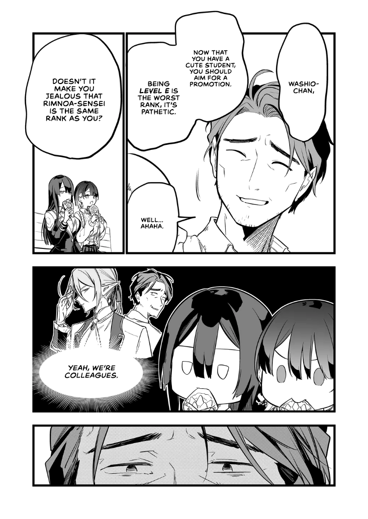 Halaman dari "Ano Toki Tasukete Itadaita Monster Musume desu." Isekai Ossan Kyoushi Totsuzen no Moteki ni Konwaku suru Chapter 10