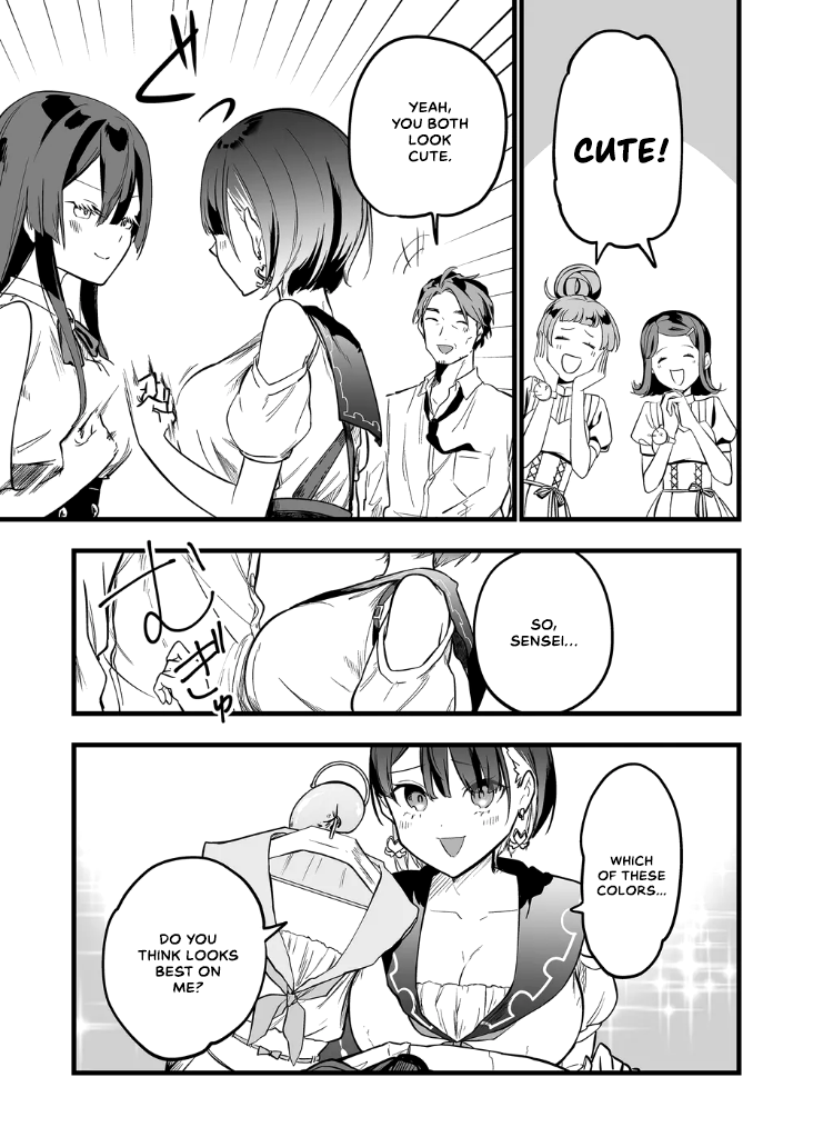 Halaman dari "Ano Toki Tasukete Itadaita Monster Musume desu." Isekai Ossan Kyoushi Totsuzen no Moteki ni Konwaku suru Chapter 10