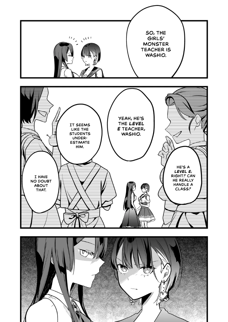 Halaman dari "Ano Toki Tasukete Itadaita Monster Musume desu." Isekai Ossan Kyoushi Totsuzen no Moteki ni Konwaku suru Chapter 10