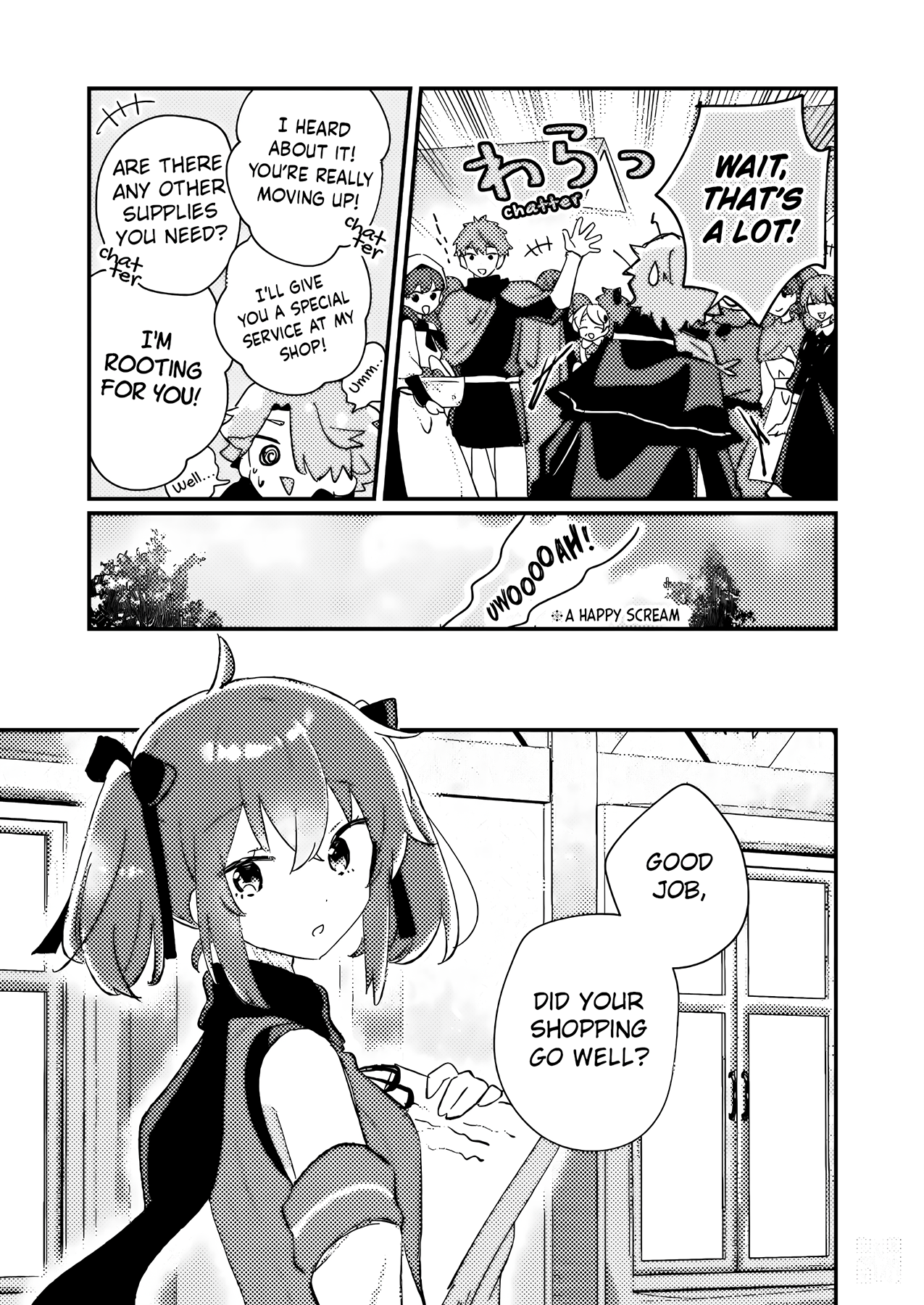Halaman dari Isekai Shounin - Skill <Isekai Tokou> wo Kushi Shite, Yuuyuu Jiteki na Okanemochi Slow Life wo Okurimasu Chapter 2