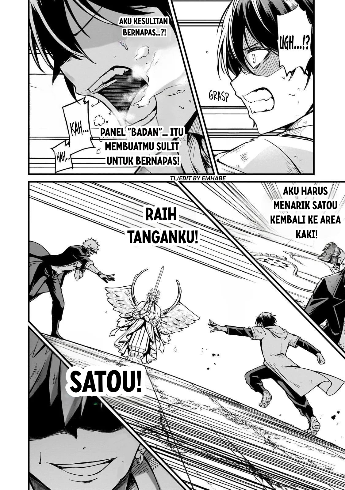 Hai no Sekai wa Kami no Me de Irozuku: Ore dake Mieru Status de, Saijaku kara Saikyou e Kakeagaru Chapter 4 - halaman 3